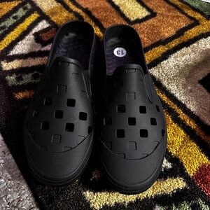 Vans Black Slip-On Mule TRK for Men